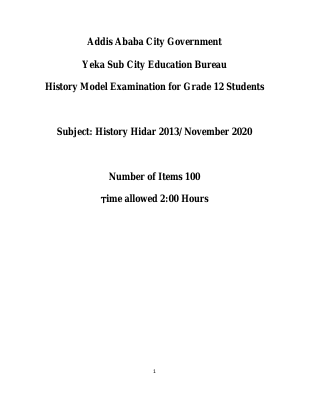 Grade 12 3rd round History Model Examination.pdf